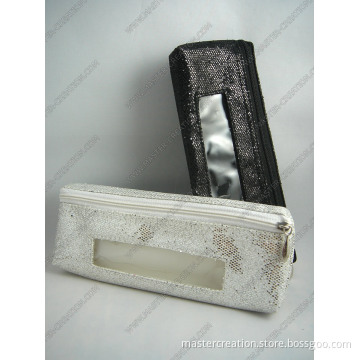 Pencil bag,Sequin gift bag,Silver glossy bag,